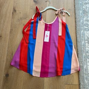 Buddy Love stripe tank